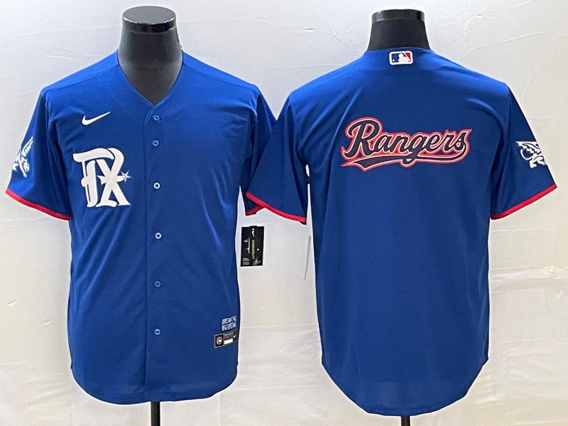 Men's Texas Rangers Royal Team Jersey